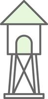 Watchtower Fillay Icon vector