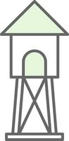 Watchtower Fillay Icon vector