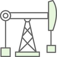 Fossil Fuel Fillay Icon vector