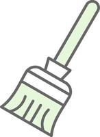 Broom Fillay Icon vector