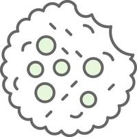 Cookie Fillay Icon vector