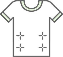 Shirt Fillay Icon vector