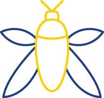 Insect Line Two Color Icon vector
