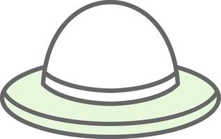 Hat Fillay Icon vector