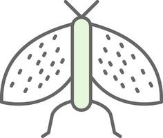 Insects Fillay Icon vector