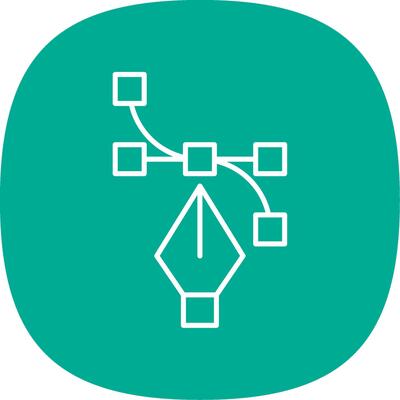 Line Curve Icon
