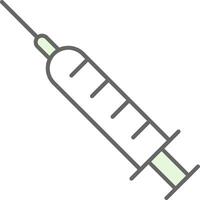 Syringe Fillay Icon vector