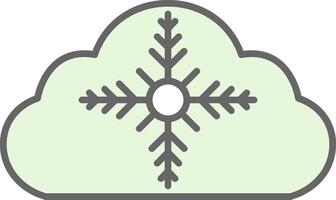 Weather Fillay Icon vector