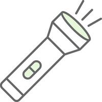 Torch Fillay Icon vector