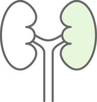 Urology Fillay Icon vector