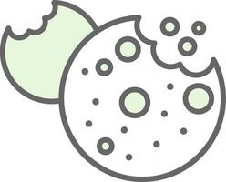 Cookies Fillay Icon vector