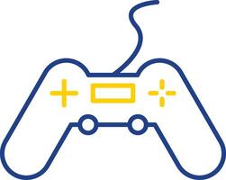 Gaming Line Two Color Icon vector