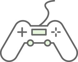 Gaming Fillay Icon vector