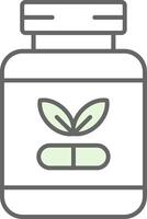 Supplements Fillay Icon vector