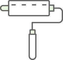 Lint Roller Fillay Icon vector