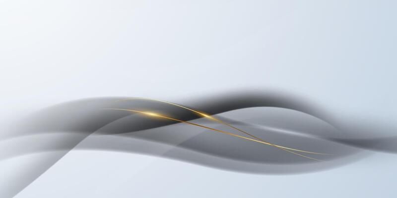 Abstract background with luxury golden lines illustration.