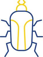 Insect Line Two Color Icon vector