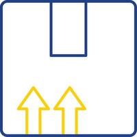 Merchandise Line Two Color Icon vector