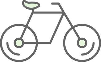 Bicycle Fillay Icon vector