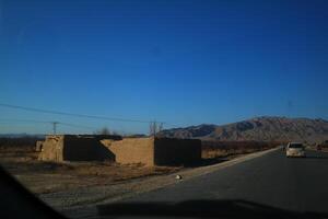 Hills view of Baluchistan Pakistan on August 12, 2023. photo