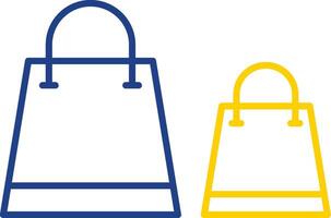 Bags Line Two Color Icon vector
