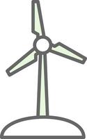 Turbine Fillay Icon vector