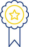 Quality Line Two Color Icon vector