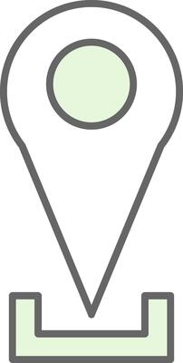 Location Pin Fillay Icon