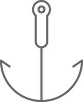 Grappling Hook Fillay Icon vector