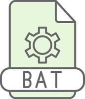 Bat Fillay Icon vector