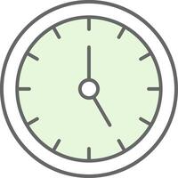 Time Management Fillay Icon vector