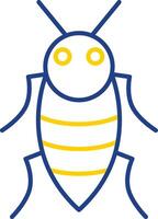 Insect Line Two Color Icon vector
