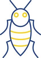 Insect Line Two Color Icon vector