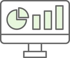 Dashboard Fillay Icon vector
