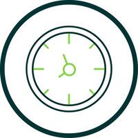 Time Line Circle Icon vector