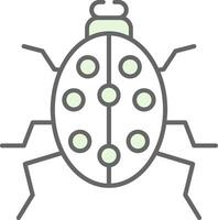 Beetle Fillay Icon vector