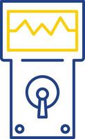 Analyzer Line Two Color Icon vector