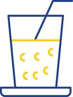 Drinks Line Two Color Icon vector