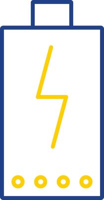 Power Line Two Color Icon