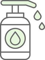 Lotion Fillay Icon vector