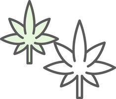 Hemp Fillay Icon vector