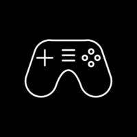 Console Line Inverted Icon vector