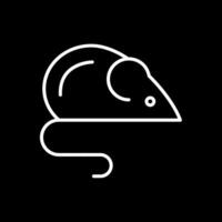 Rat Line Inverted Icon vector