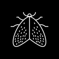 Insect Line Inverted Icon vector