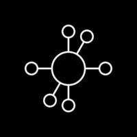 Diagram Line Inverted Icon vector