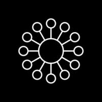 Diagram Line Inverted Icon vector