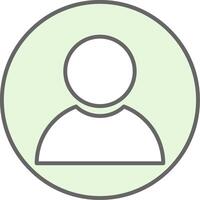 User Fillay Icon vector