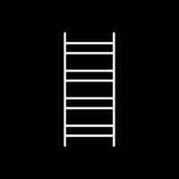 Ladder Line Inverted Icon vector