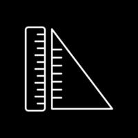 Geometry Line Inverted Icon vector