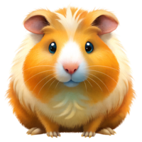 Guinea pig isolated on transparent background png